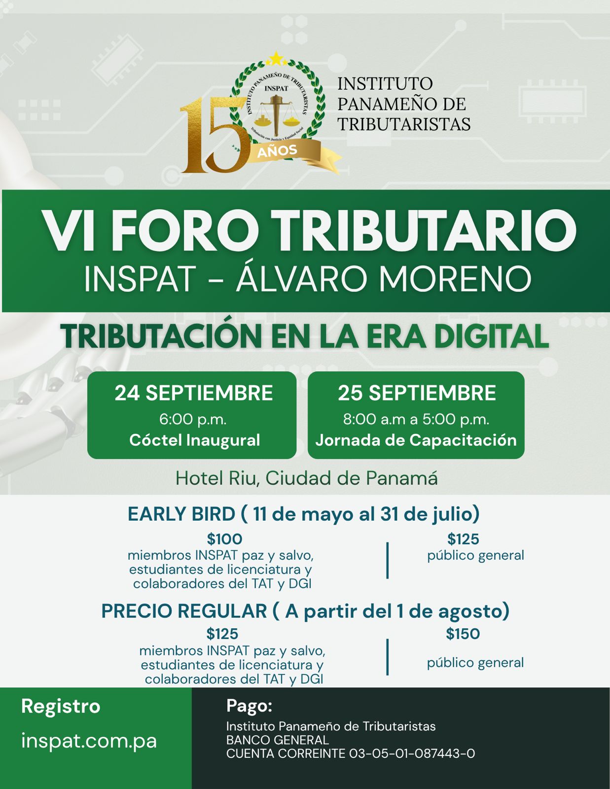 VI Foro Tributario INSPAT